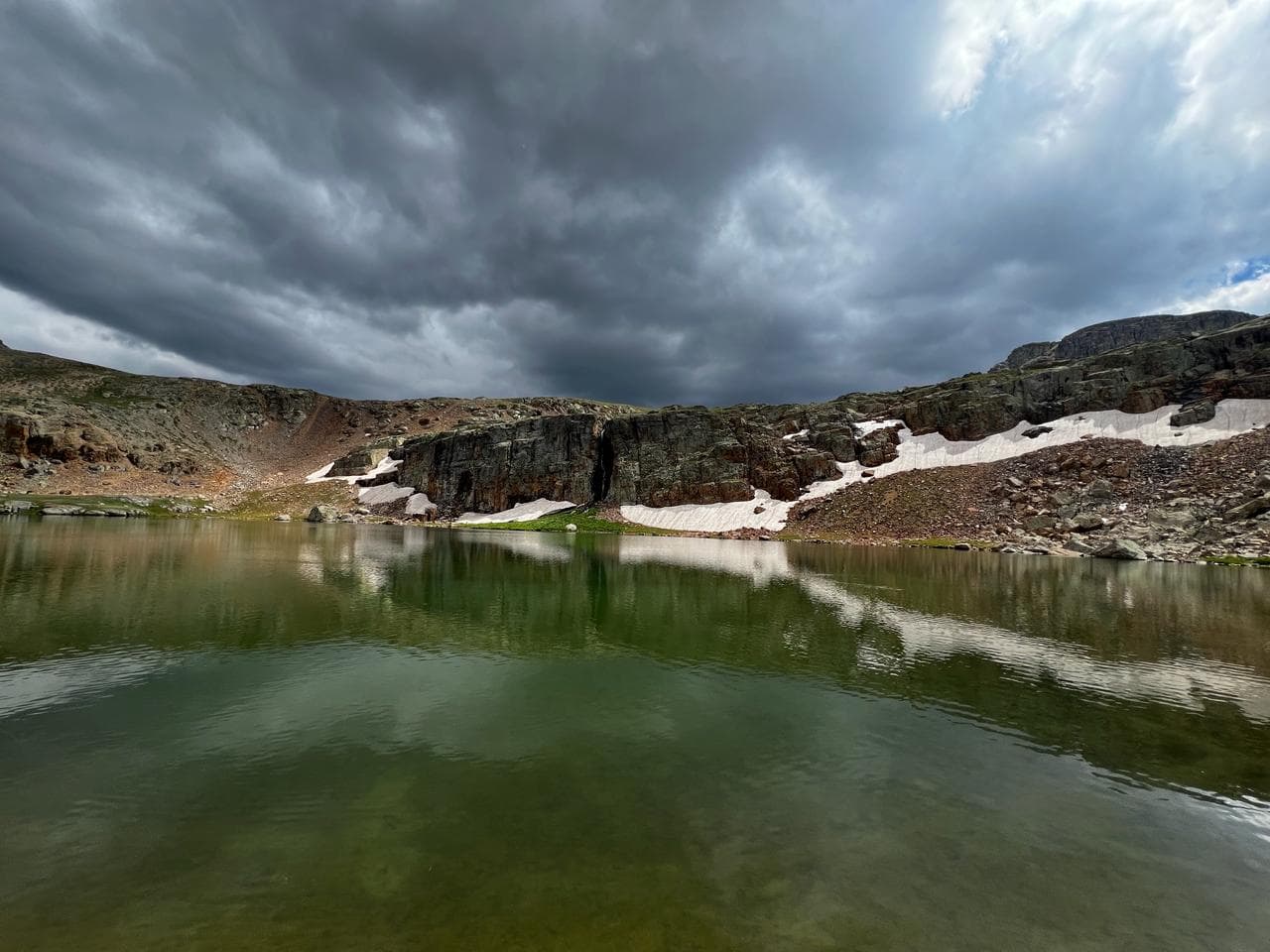 Mountain lake in the San Juan Mountains