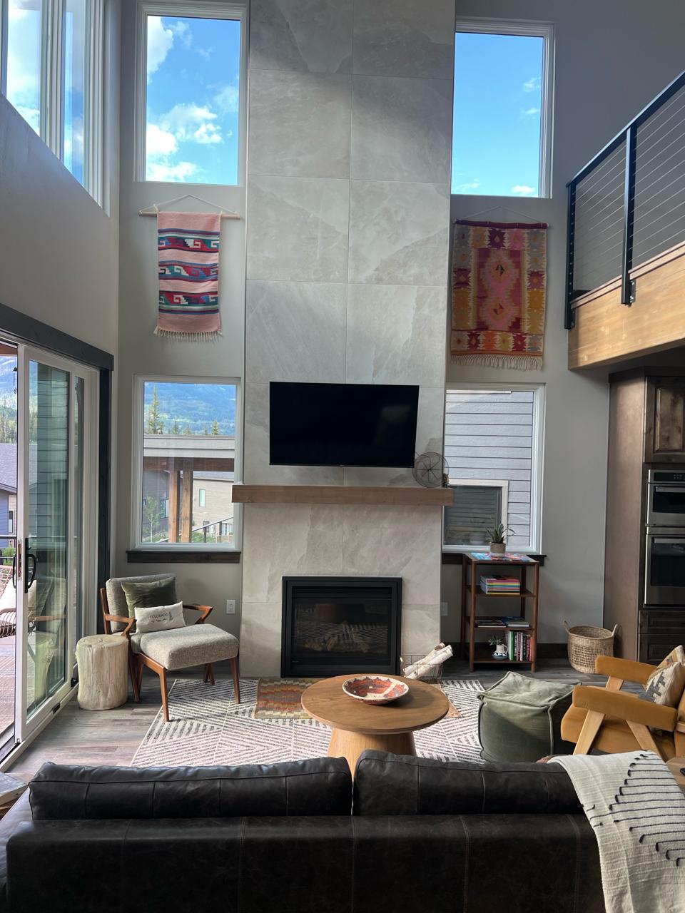 Front entrance with smart lock