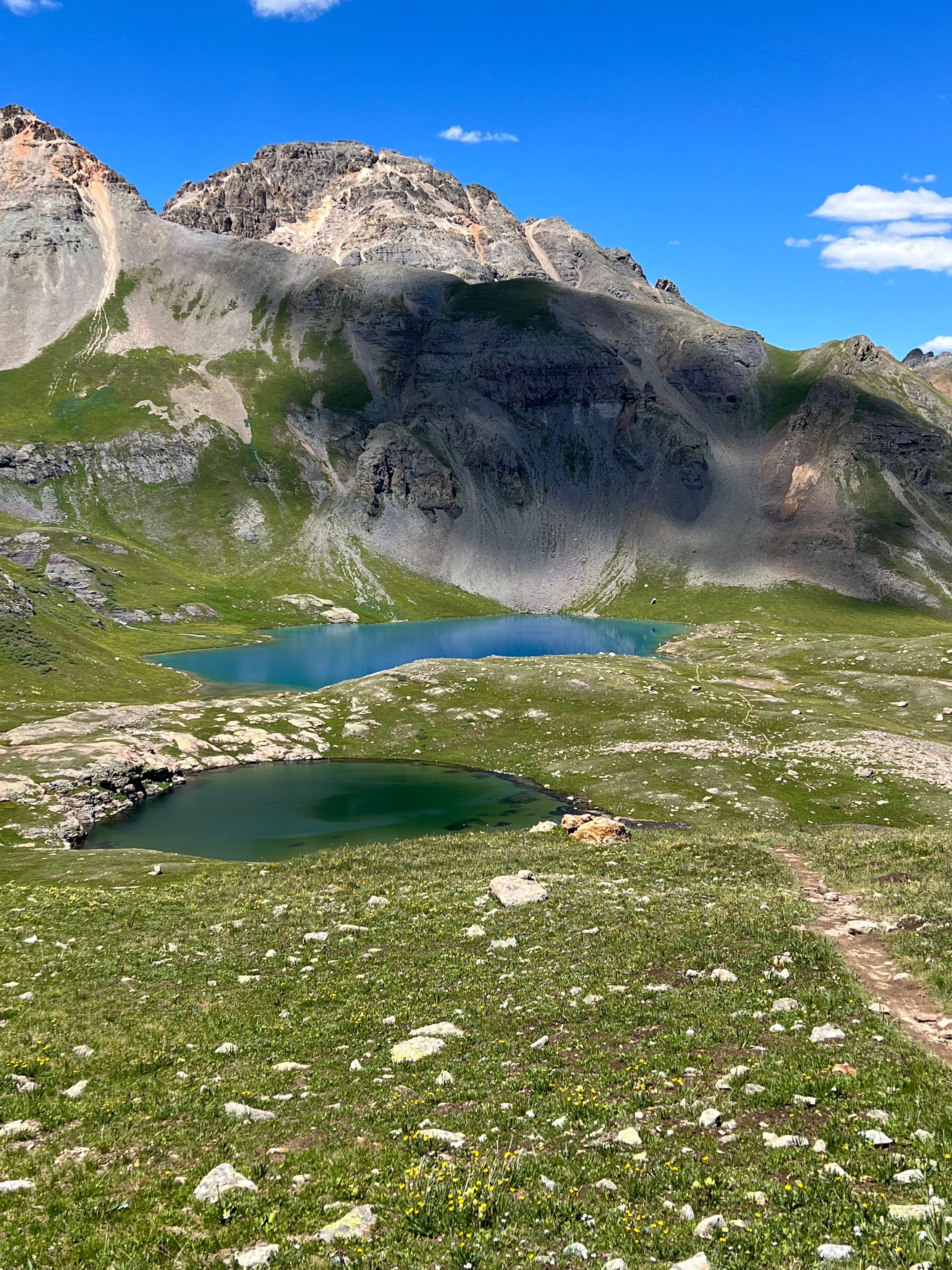 Ice Lake Basin wide view